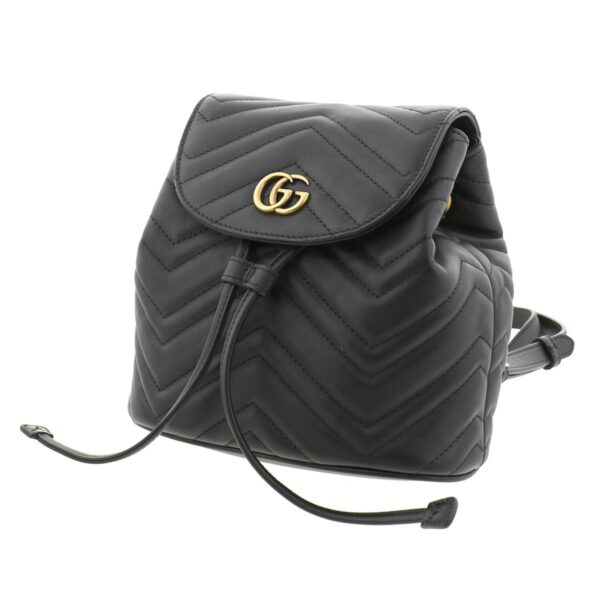 1240004015963 2 Gucci GG Marmont Backpack Black