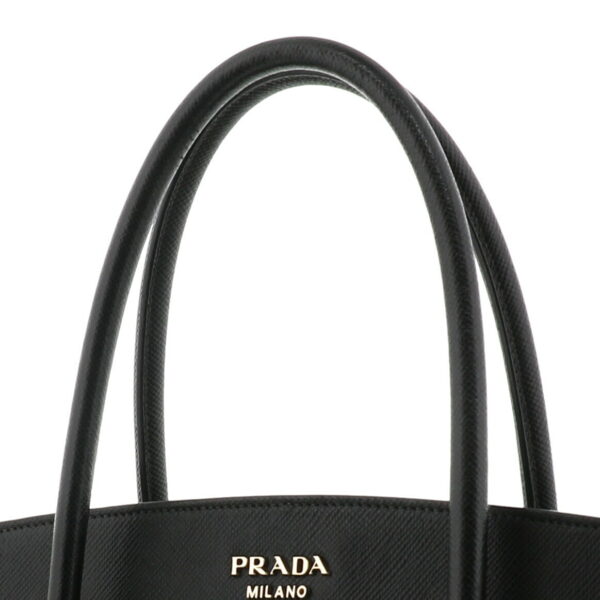 1240004016179 3 Prada 2way Shoulder Bag Beige Black