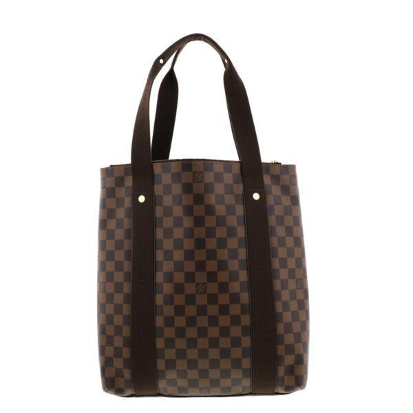 1240004016323 4 Louis Vuitton Cabat Beaubourg Tote Bag Damier Ebene