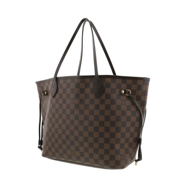 1240004016592 2 Louis Vuitton Neverfull MM Tote Bag Damier Ebene