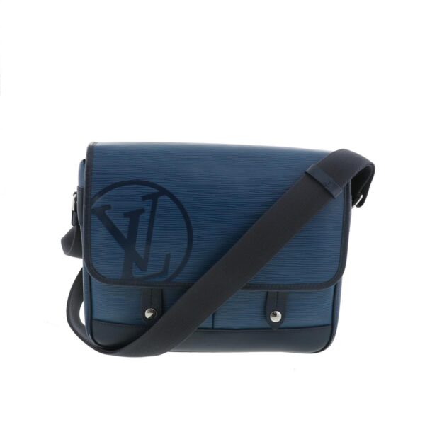 1240004016654 1 2 Louis Vuitton Messenger Downtown PM Shoulder Bag Epi Bleu Azur