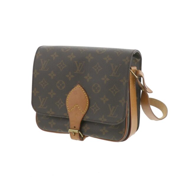 1240004016734 2 Louis Vuitton Cult Seal Shoulder Bag Monogram Brown