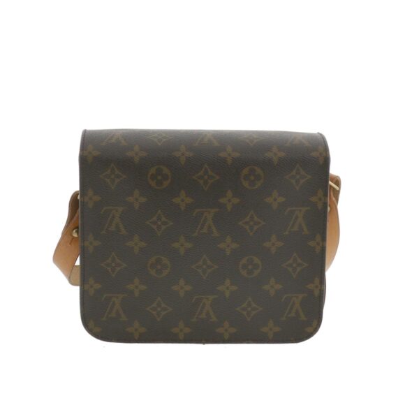 1240004016734 3 Louis Vuitton Cult Seal Shoulder Bag Monogram Brown