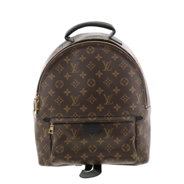 1240004016759 1 Louis Vuitton Palm Springs Backpack MM Rucksack Monogram Brown