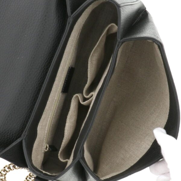 1240004016870 6 Gucci Interlocking G 2Way Shoulder Bag Black