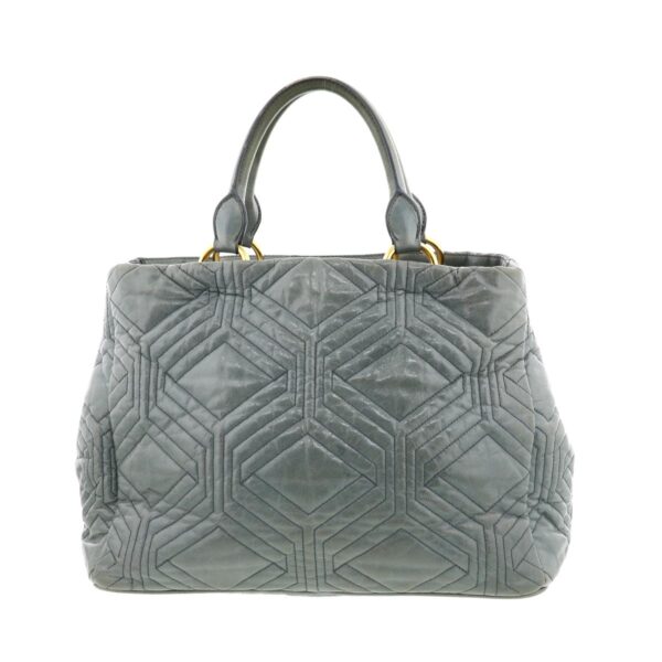 1240004017321 4 Miu Miu 2way Shoulder Bag Gray