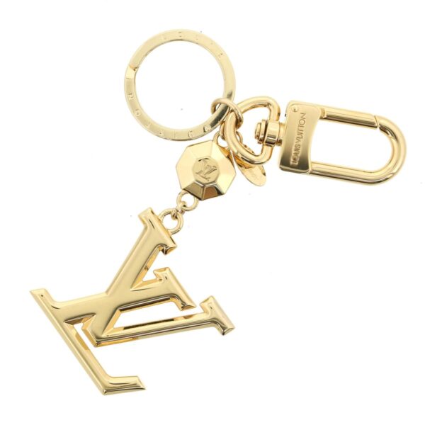 1240004017518 1 Louis Vuitton Porto Cle LV Facet Accessory Key Ring