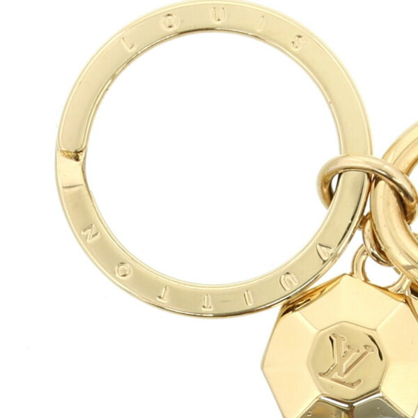 1240004017518 3 Louis Vuitton Porto Cle LV Facet Accessory Key Ring