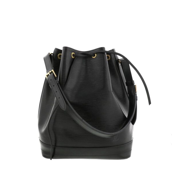 1240004017881 1 Louis Vuitton Noe Drawstring Bag Epi Noir