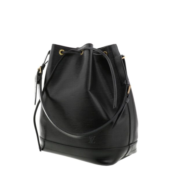 1240004017881 2 Louis Vuitton Noe Drawstring Bag Epi Noir