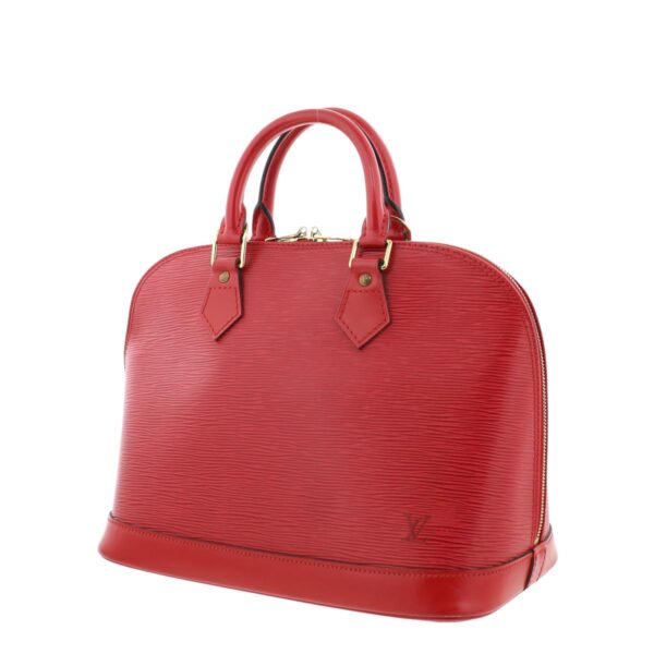 1240004018030 2 Louis Vuitton Alma Handbag Epi Red