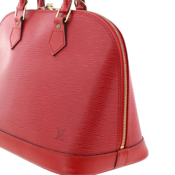 1240004018030 4 Louis Vuitton Alma Handbag Epi Red