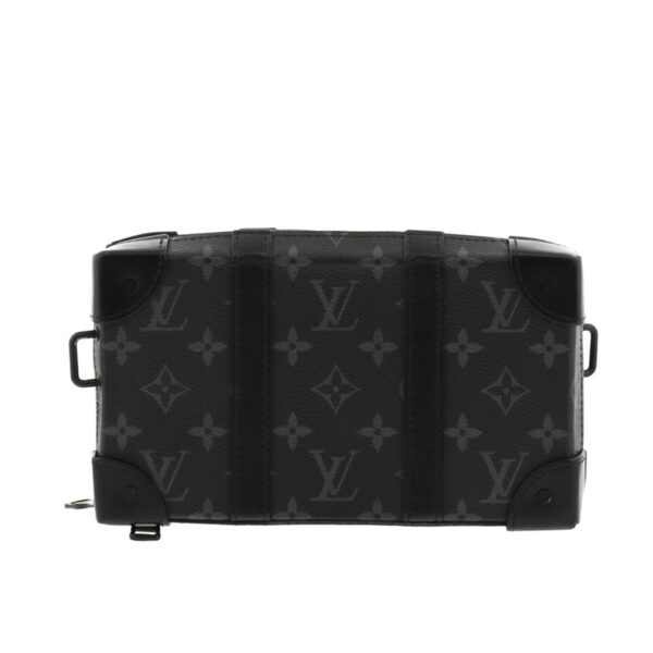 1240004018251 3 Louis Vuitton Soft Trunk Wallet Long Wallet Monogram Eclipse