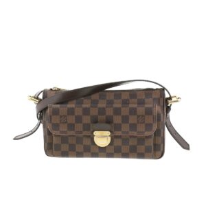 1240004018350 1 LOUIS VUITTON Saint Cloud GM Shoulder Bag Brown