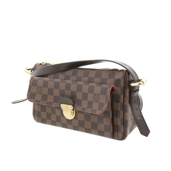 1240004018350 2 Louis Vuitton Lavallo GM Shoulder Bag Damier Ebene Brown