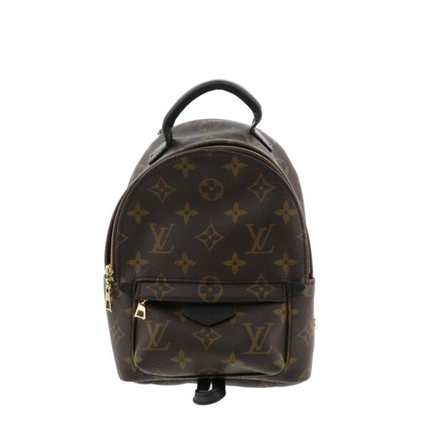 1240004018418 1 Louis Vuitton Palm Springs Mini Backpack Rucksack Monogram Brown