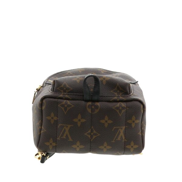 1240004018418 4 Louis Vuitton Palm Springs Mini Backpack Rucksack Monogram Brown