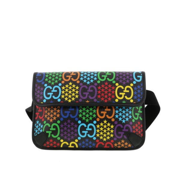 1240004018639 1 Gucci Psychedelic Belt Bag Black