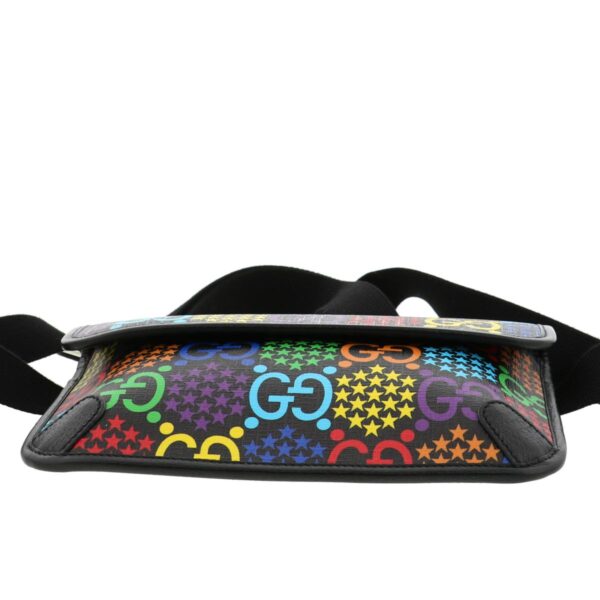 1240004018639 4 Gucci Psychedelic Belt Bag Black