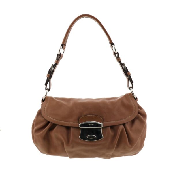 1240004018827 1 Prada Shoulder Bag Brown