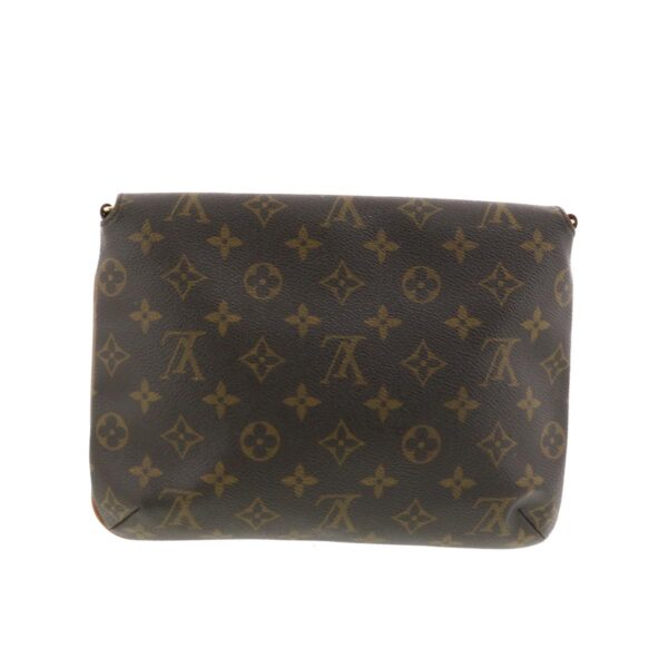 1240004018831 3 Louis Vuitton Musette Tango Shoulder Bag Monogram Brown