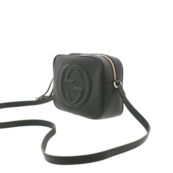 1240004018924 2 Gucci Soho Shoulder Bag Black