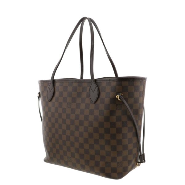 1240004019007 2 Louis Vuitton Neverfull MM Tote Bag Damier Ebene