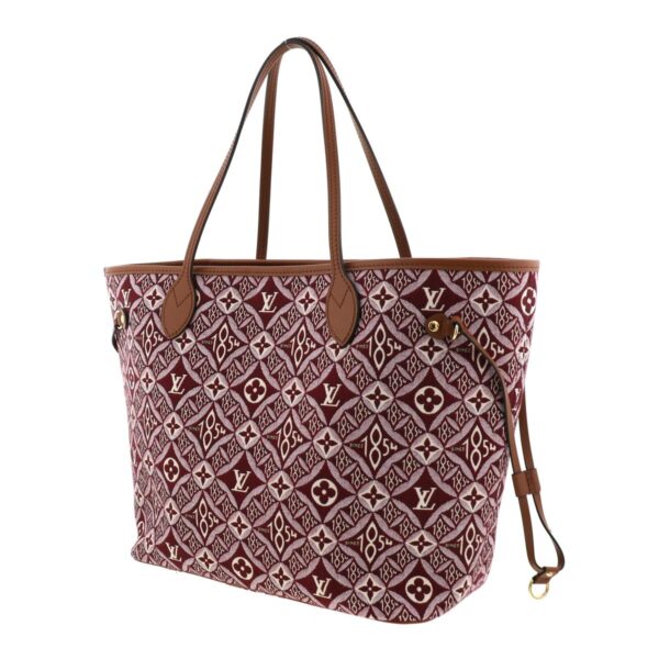 1240004019036 2 Louis Vuitton Neverfull MM Tote Bag Monogram Jacquard Bordeaux