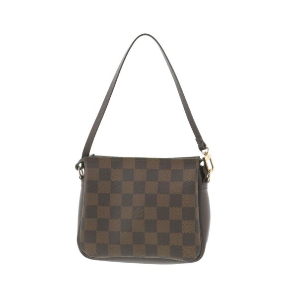 1240004019113 1 Louis Vuitton True Make up Bag Handbag Damier Ebene