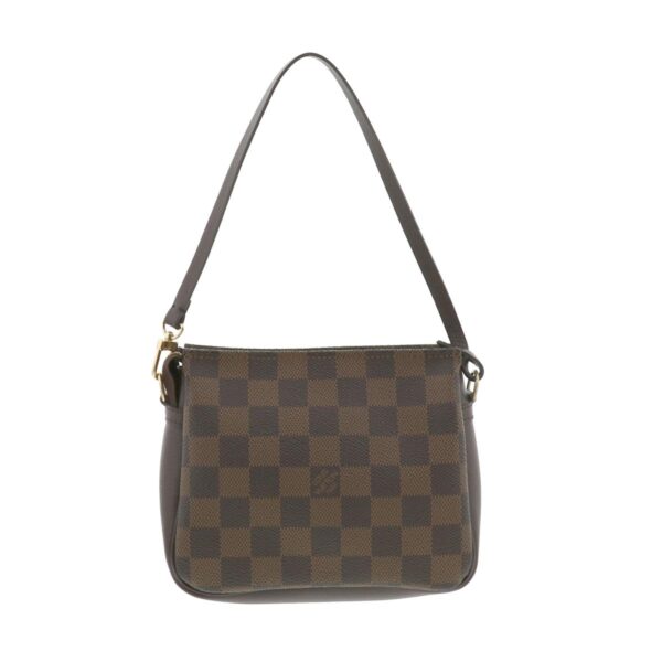 1240004019113 4 Louis Vuitton True Make up Bag Handbag Damier Ebene