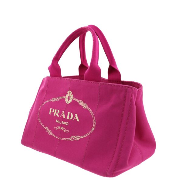 1240004019285 2 Prada Canapa 2way Tote Bag Pink