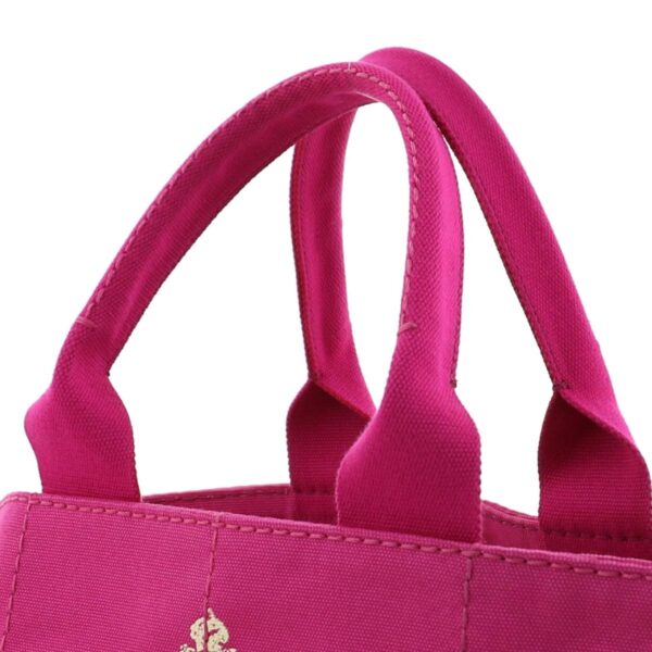 1240004019285 3 Prada Canapa 2way Tote Bag Pink