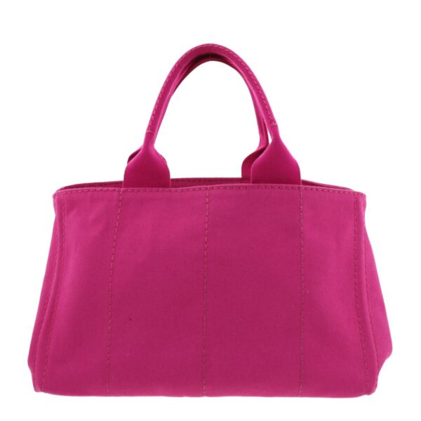 1240004019285 4 Prada Canapa 2way Tote Bag Pink