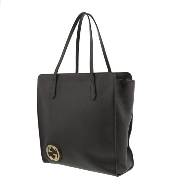 1240004019359 2 Gucci Interlocking Tote Bag Brown