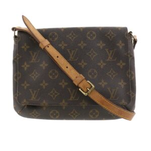 1240004019360 1 Louis Vuitton Pochette Twin GM Shoulder Bag Monogram Brown