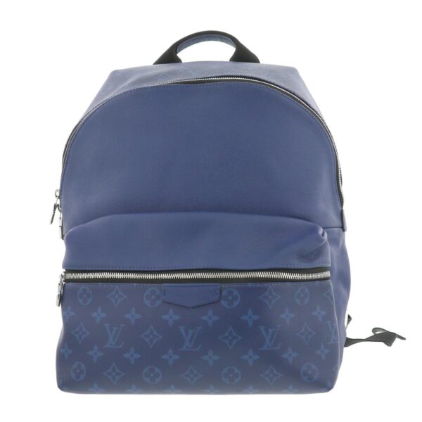 1240004019504 1 Louis Vuitton Discover Backpack Rucksack Blue