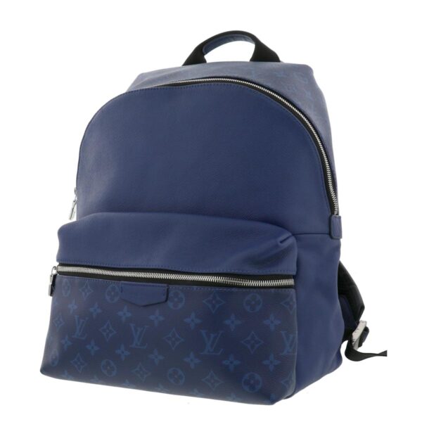 1240004019504 2 Louis Vuitton Discover Backpack Rucksack Blue