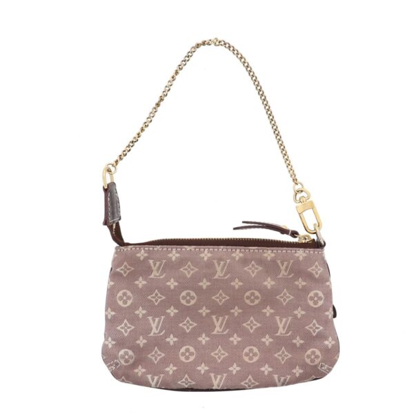 1240004019554 2 Louis Vuitton Mini Pochette Accessory Bag Monogram Sepia