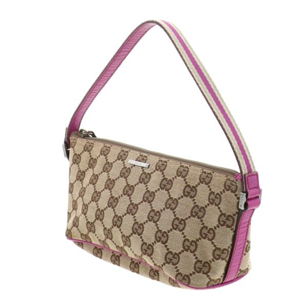 1240004019562 2 Gucci Accessory Pouch GG Canvas Beige