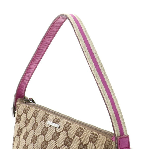 1240004019562 3 Gucci Accessory Pouch GG Canvas Beige