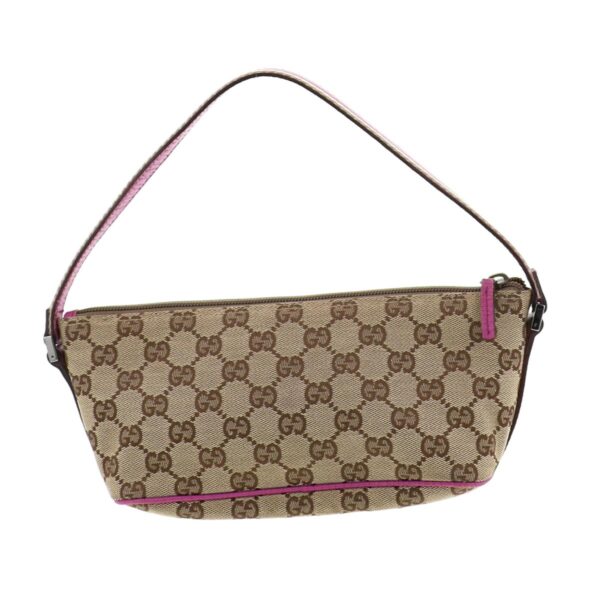 1240004019562 4 Gucci Accessory Pouch GG Canvas Beige