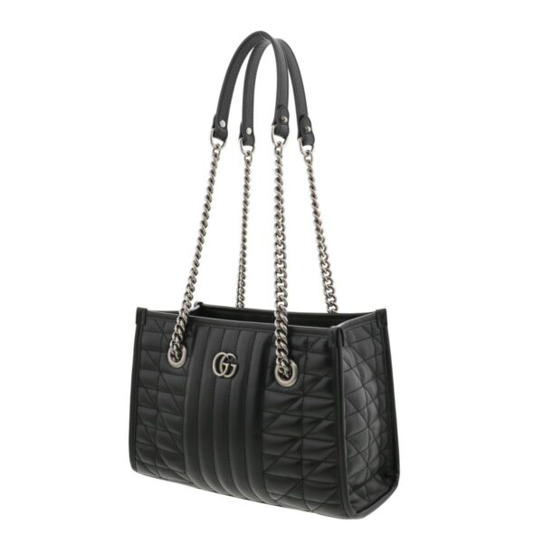 1240004020092 2 Gucci GG Marmont Small Tote Bag Black