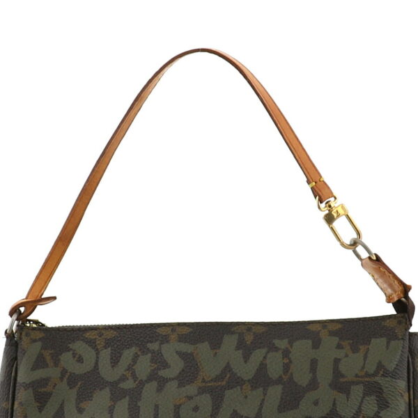 1240004020139 2 Louis Vuitton Pochette Accessory Graffiti Bag Monogram Graffiti Vert