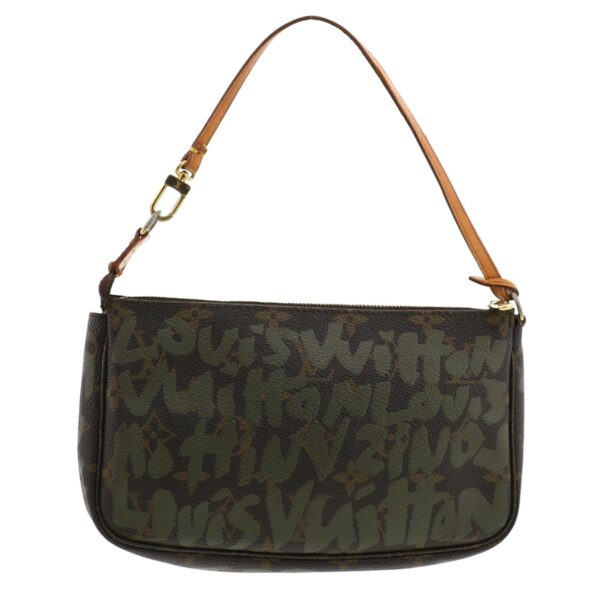 1240004020139 3 Louis Vuitton Pochette Accessory Graffiti Bag Monogram Graffiti Vert