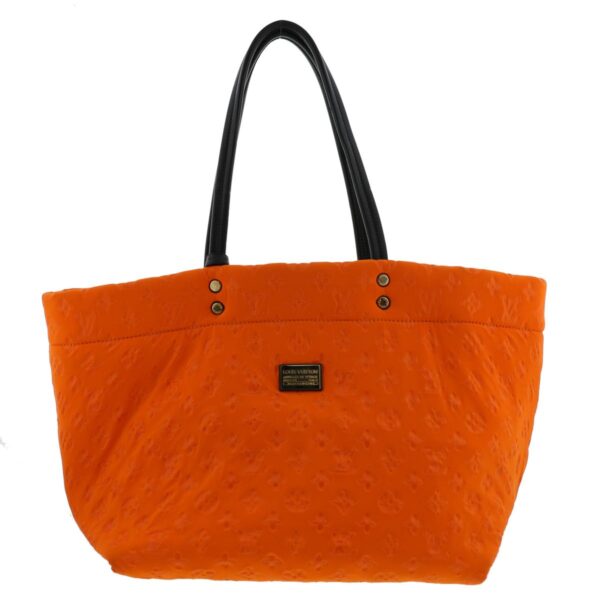 1240004020479 1 Louis Vuitton Skuba MM Tote Bag 2009 Cruise Line Orange