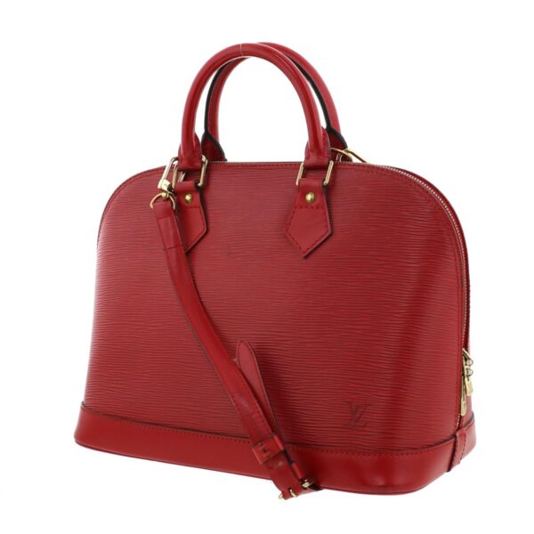 1240004020867 2 Louis Vuitton Alma Epi Handbag Red