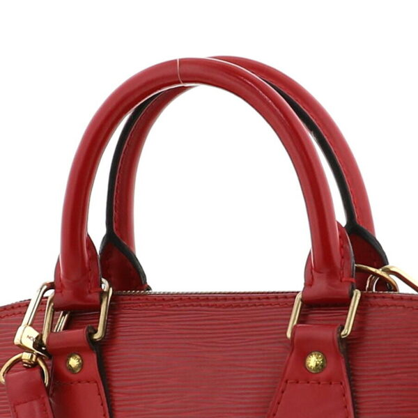 1240004020867 3 Louis Vuitton Alma Epi Handbag Red