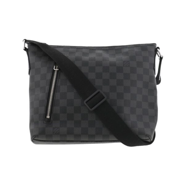 1240004021396 1 Louis Vuitton Mick PM Bag Shoulder Messenger Bag Damier Graphite Black