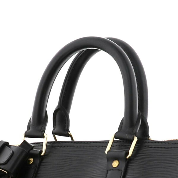 1240004021425 3 Louis Vuitton Keepall 45 Bag Bag Epi Black