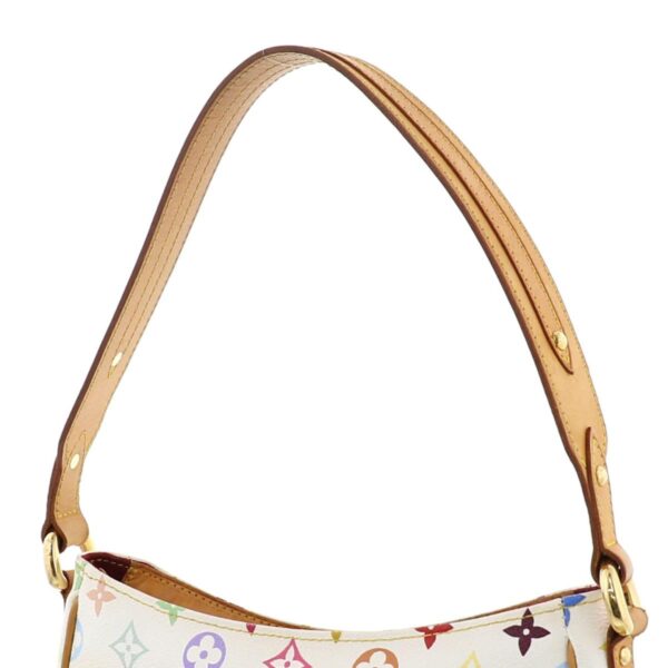 1240004021435 3 Louis Vuitton Lodge PM Bag Shoulder Messenger Bag Monogram Multicolor White